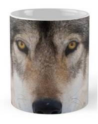 Wolf mug from Wolvesonly Red Bubble
